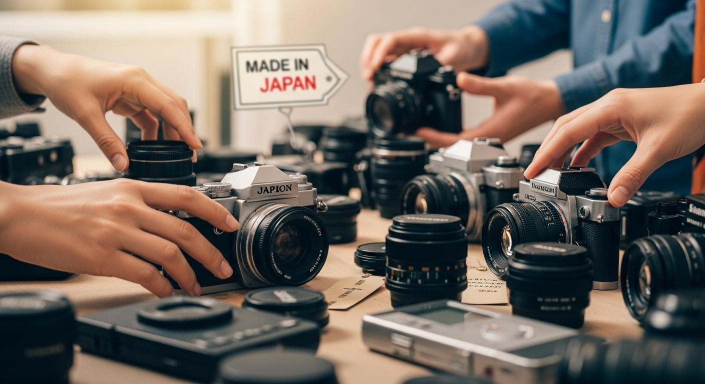 CAMERA AND ELECTRONIC ITEMS